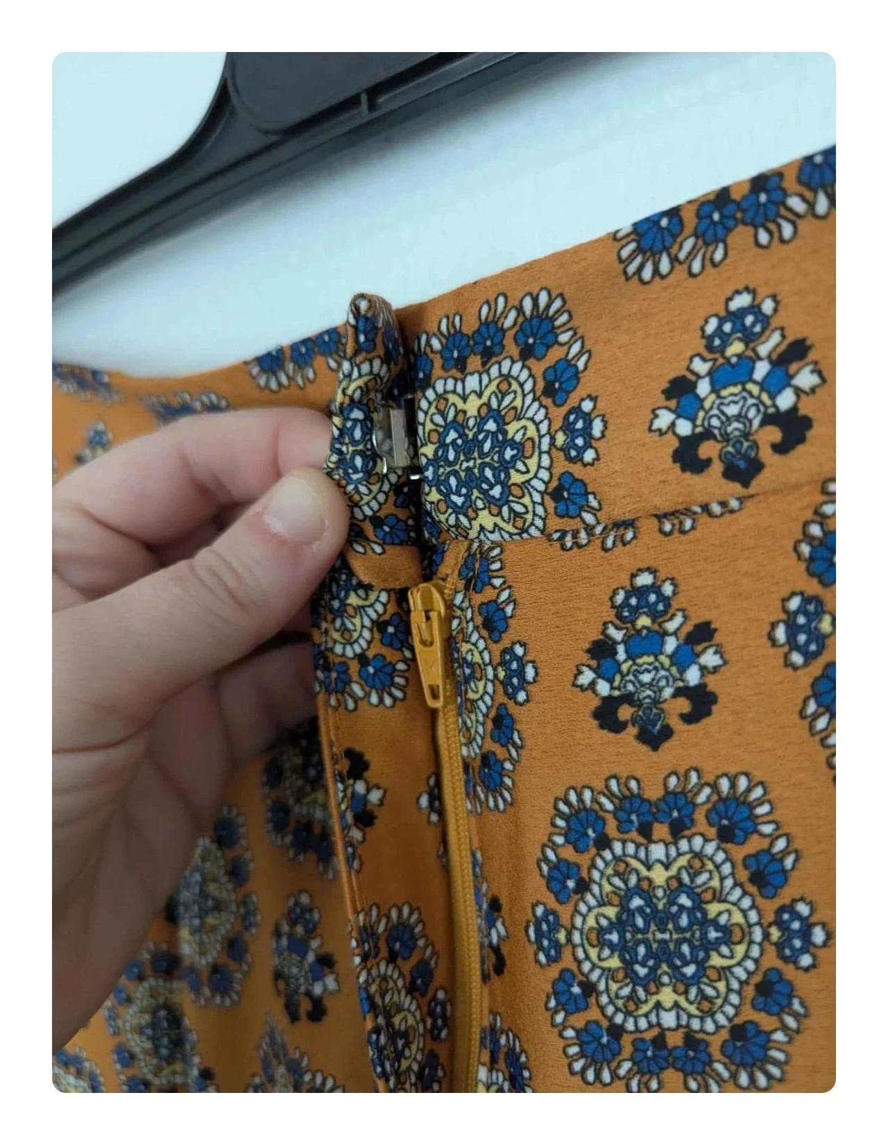 Pantalón fluido amplio River Island estampado de pañuelo / cachemir - T. 34 – photo 5